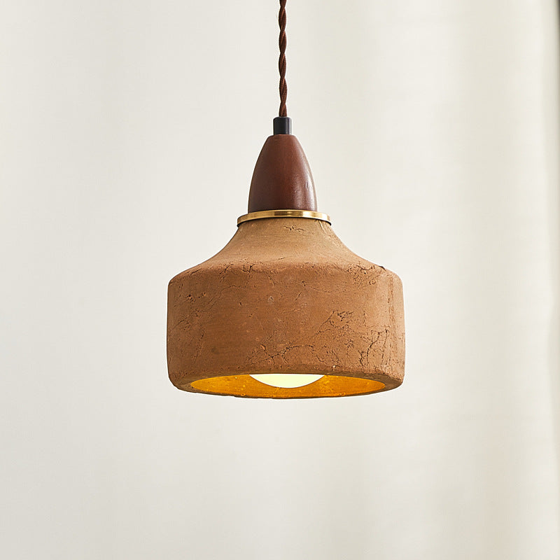Japanese Traditional Round Ceramic Pendant Light