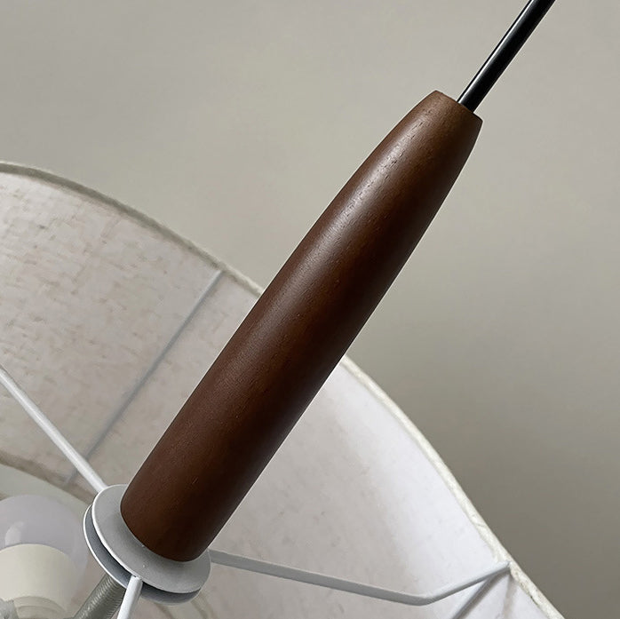 Traditional Solid Wood 3-Light Pendant Light
