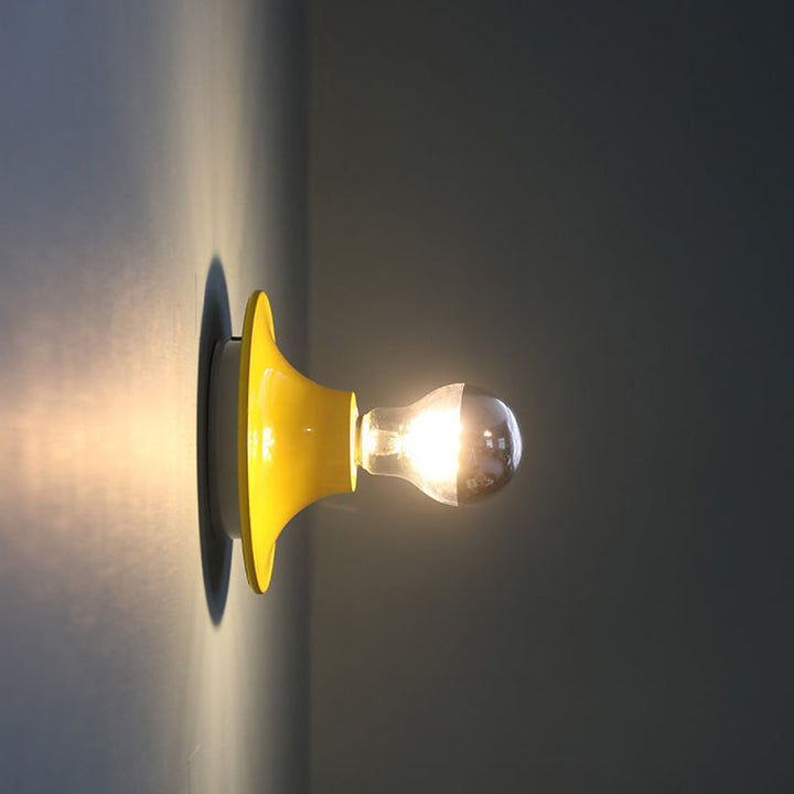 Nordic Geometric Iron Wall Sconce