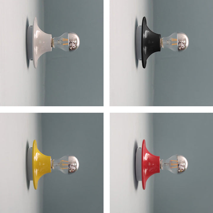 Nordic Geometric Iron Wall Sconce