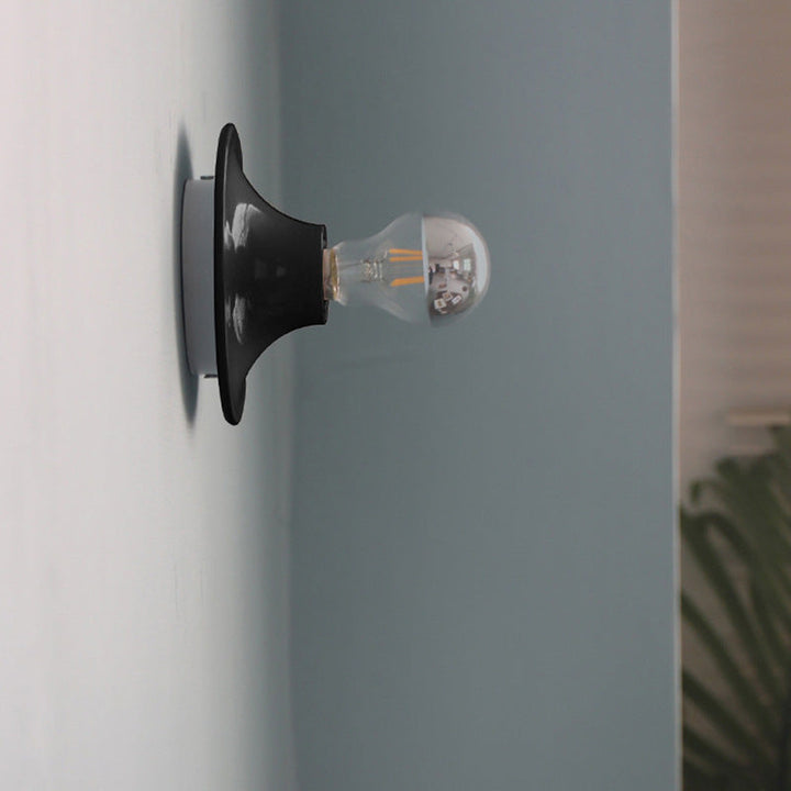 Nordic Geometric Iron Wall Sconce
