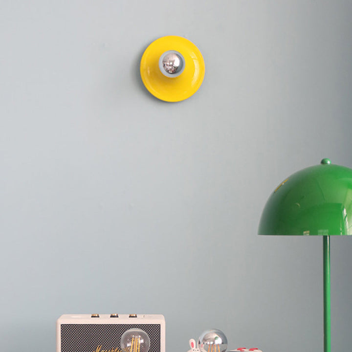 Nordic Geometric Iron Wall Sconce
