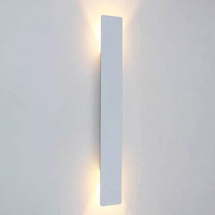 Long Minimalist Aluminum Waterproof LED Wall Sconce
