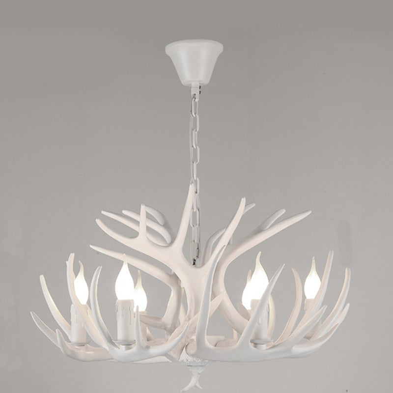 Art Deco Iron 12-Light Chandelier