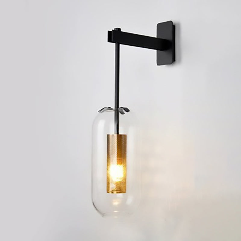 Nordic Cylinder Stainless Steel Wall Sconce