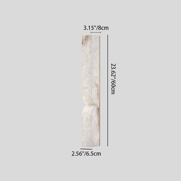 Traditional Marble LED Wall Sconce