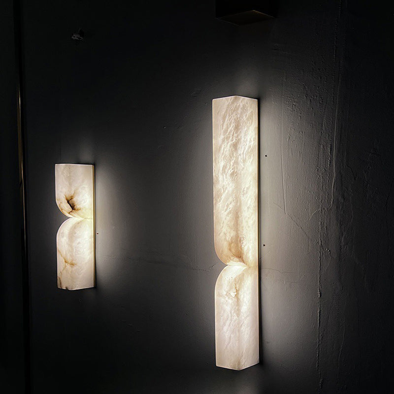 Traditional Marble LED Wall Sconce
