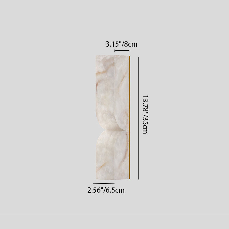 Traditional Marble LED Wall Sconce