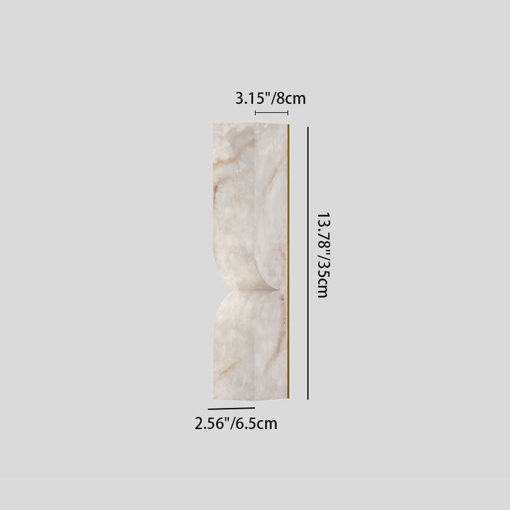 Traditional Marble LED Wall Sconce