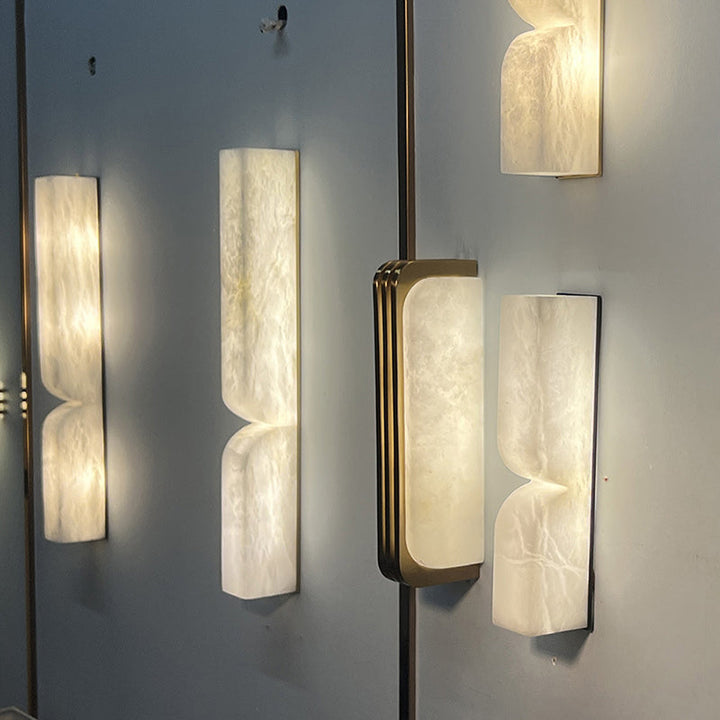 Traditional Marble LED Wall Sconce