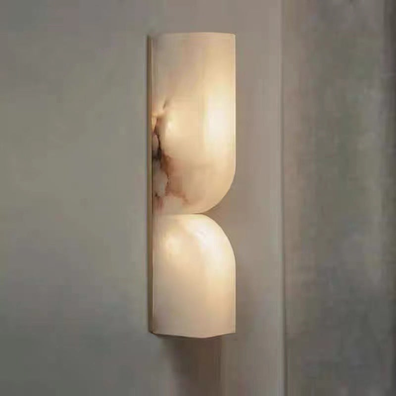 Traditional Marble LED Wall Sconce