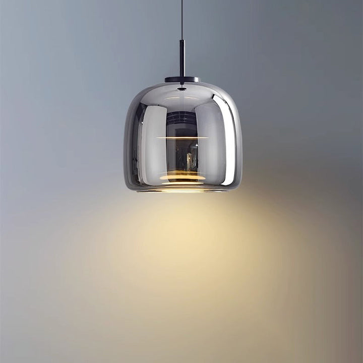 Nordic Cylinder Copper LED Pendant Light