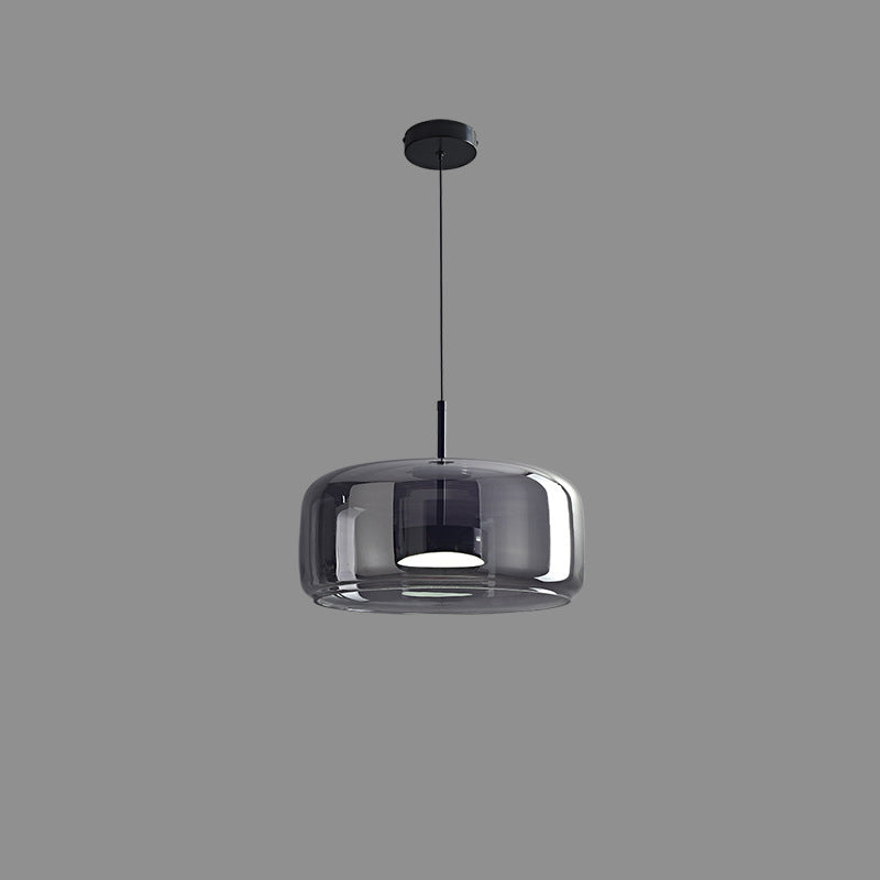 Nordic Cylinder Copper LED Pendant Light
