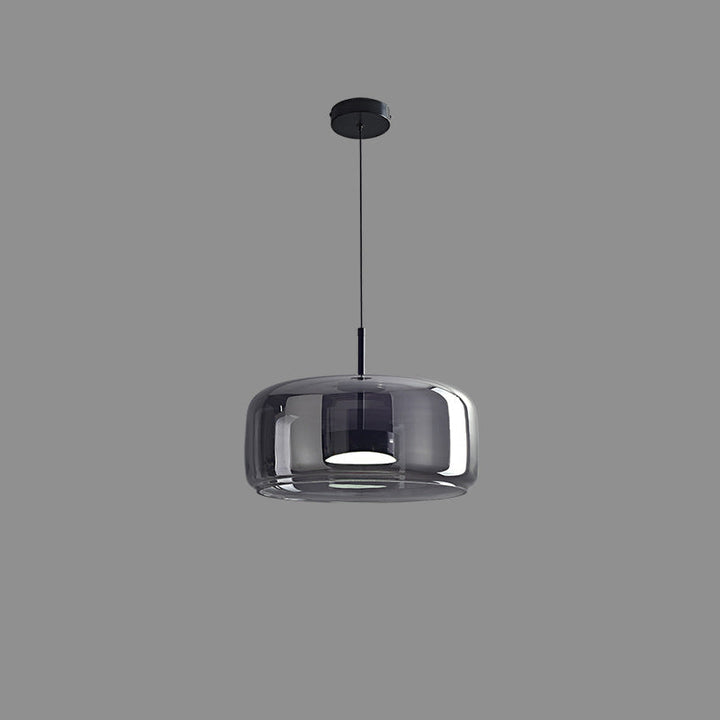 Nordic Cylinder Copper LED Pendant Light