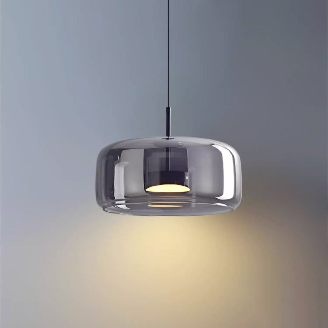 Nordic Cylinder Copper LED Pendant Light