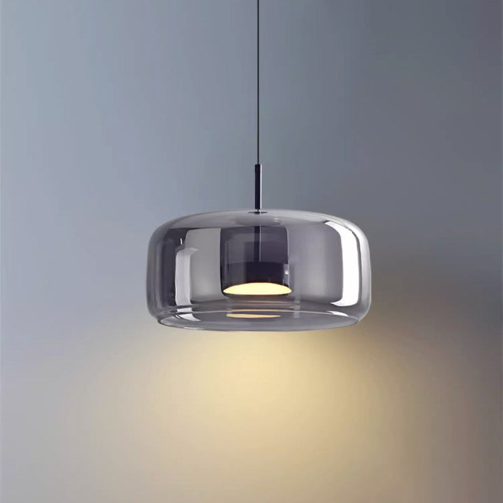 Nordic Cylinder Copper LED Pendant Light