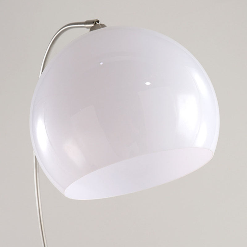 Minimalist Round Stainless Steel Floor Lamp