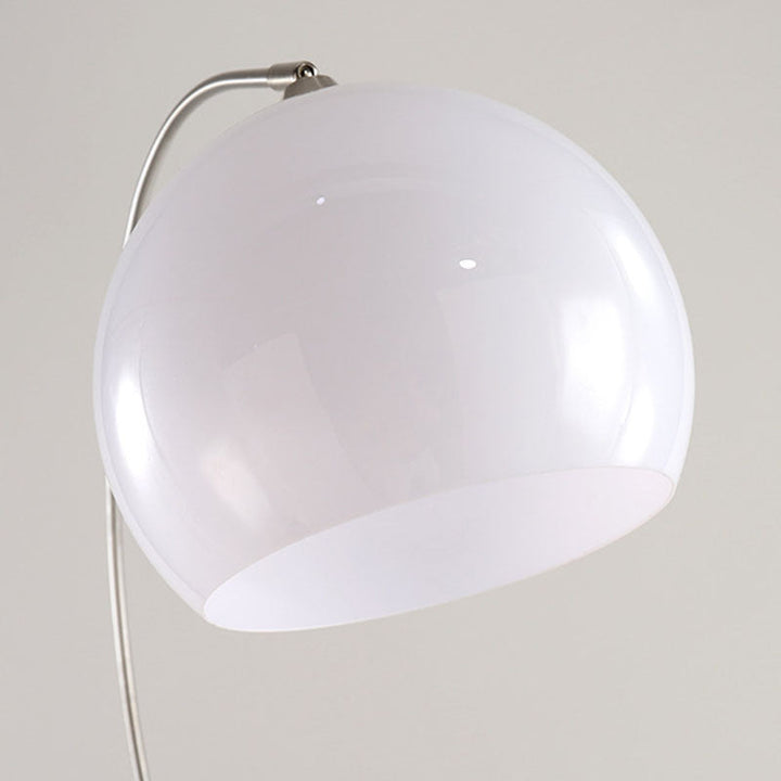 Minimalist Round Stainless Steel Floor Lamp