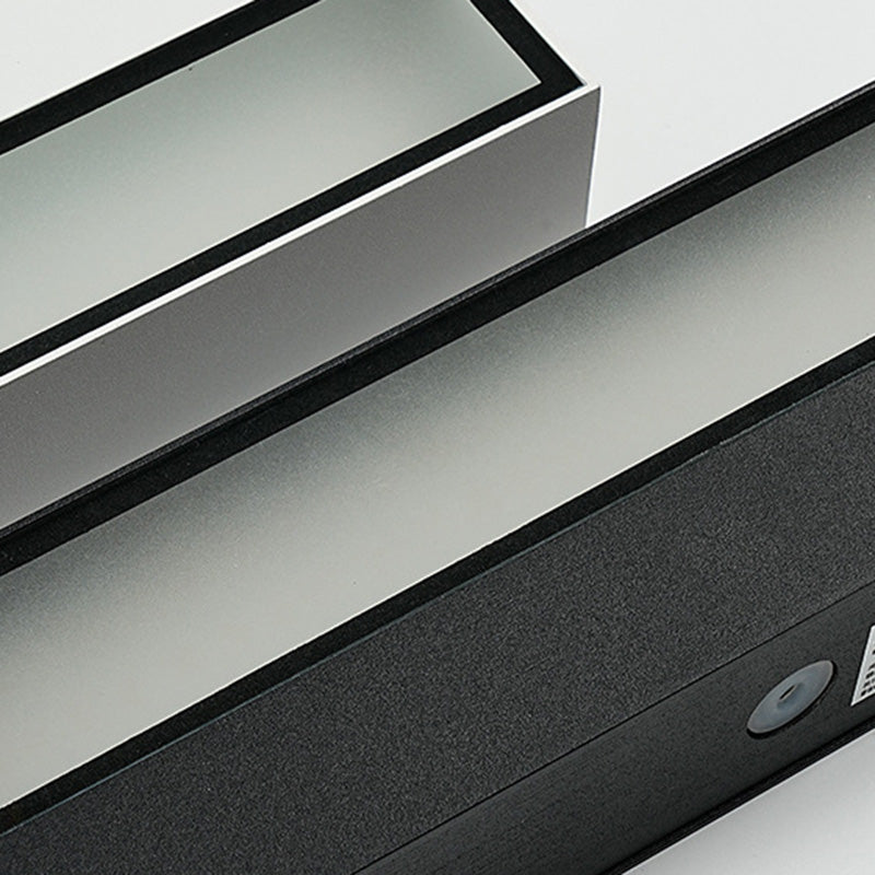 Minimalist Rectangular Aluminum Waterproof LED Garden Light