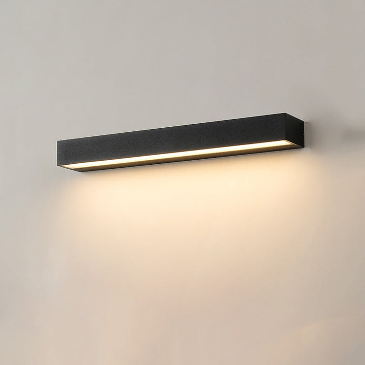 Minimalist Rectangular Aluminum Waterproof LED Garden Light
