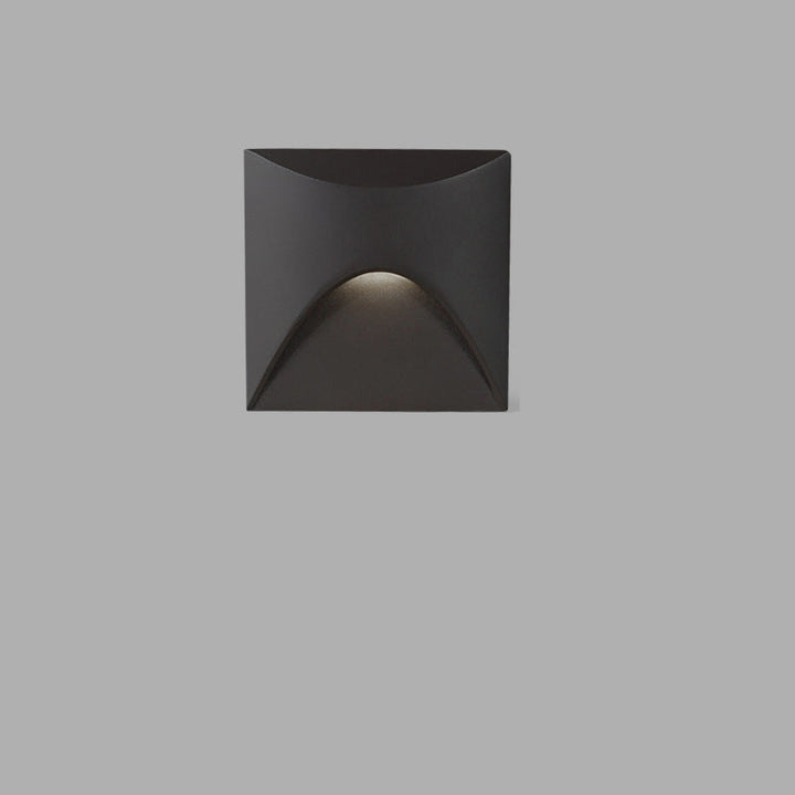 Round Modern Square Aluminum Waterproof LED Wall Sconce