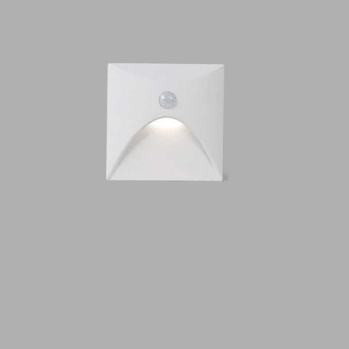 Round Modern Square Aluminum Waterproof LED Wall Sconce