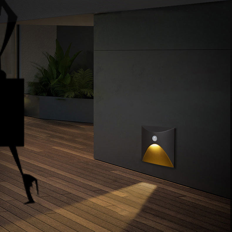 Round Modern Square Aluminum Waterproof LED Wall Sconce