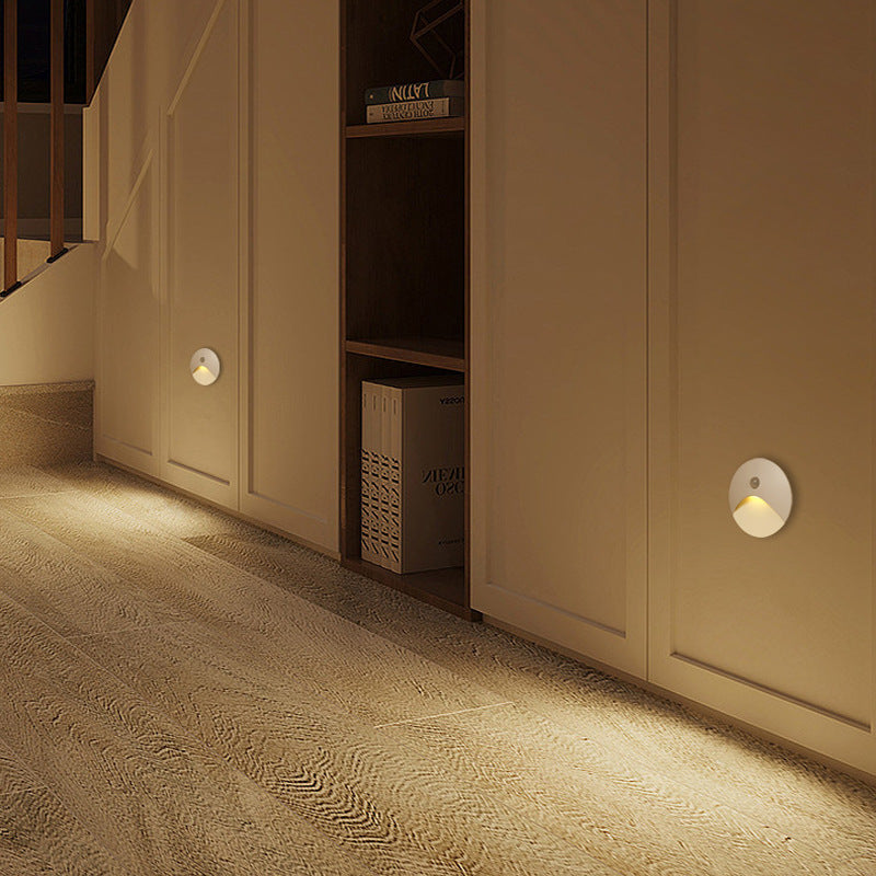 Round Modern Square Aluminum Waterproof LED Wall Sconce