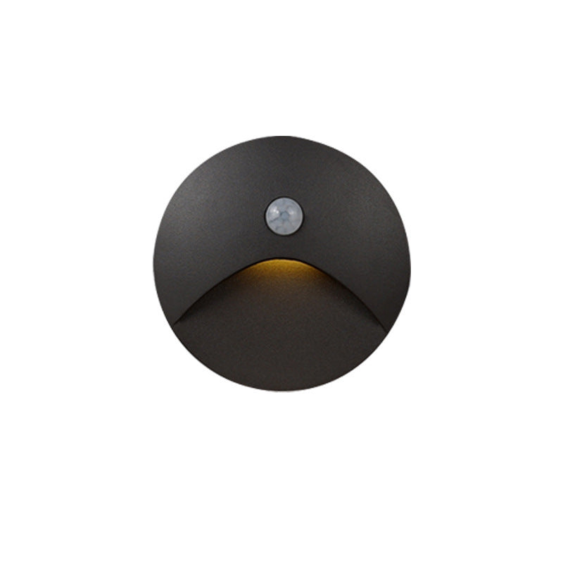 Round Modern Square Aluminum Waterproof LED Wall Sconce
