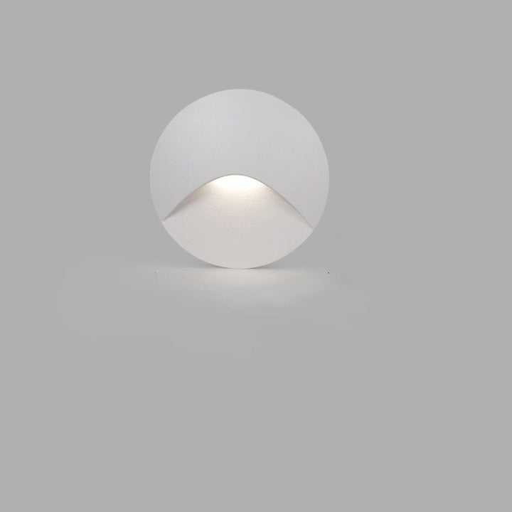 Round Modern Square Aluminum Waterproof LED Wall Sconce