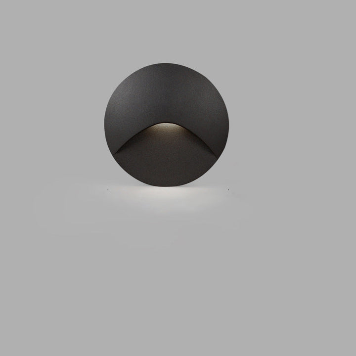 Round Modern Square Aluminum Waterproof LED Wall Sconce