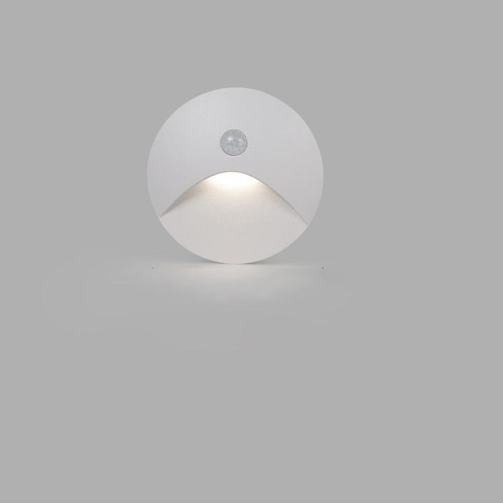 Round Modern Square Aluminum Waterproof LED Wall Sconce