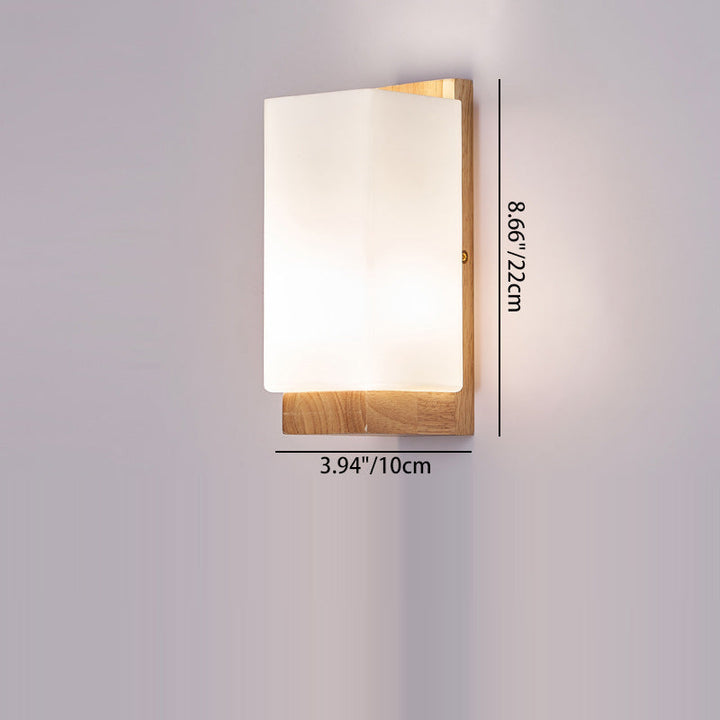 Traditional Glass Wall Sconce
