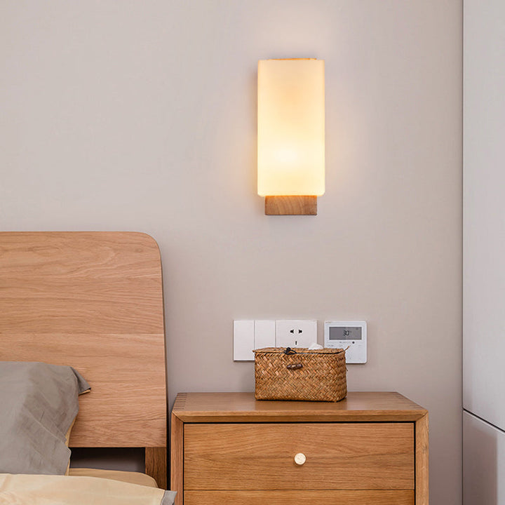 Traditional Glass Wall Sconce