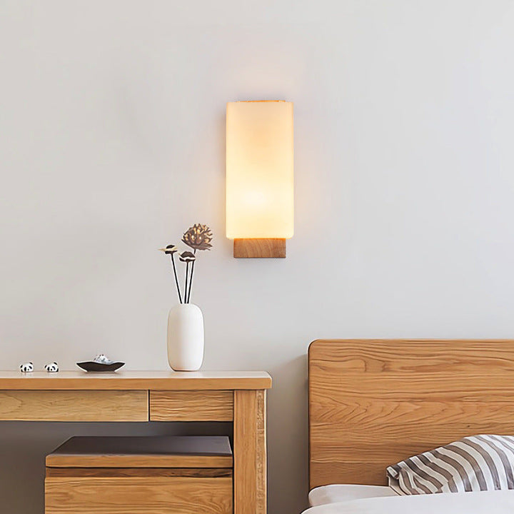 Traditional Glass Wall Sconce