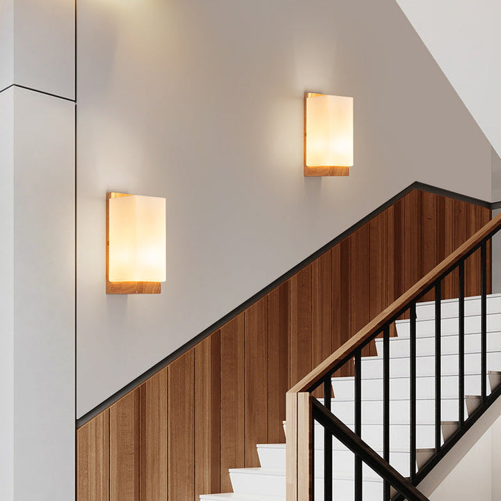Traditional Glass Wall Sconce