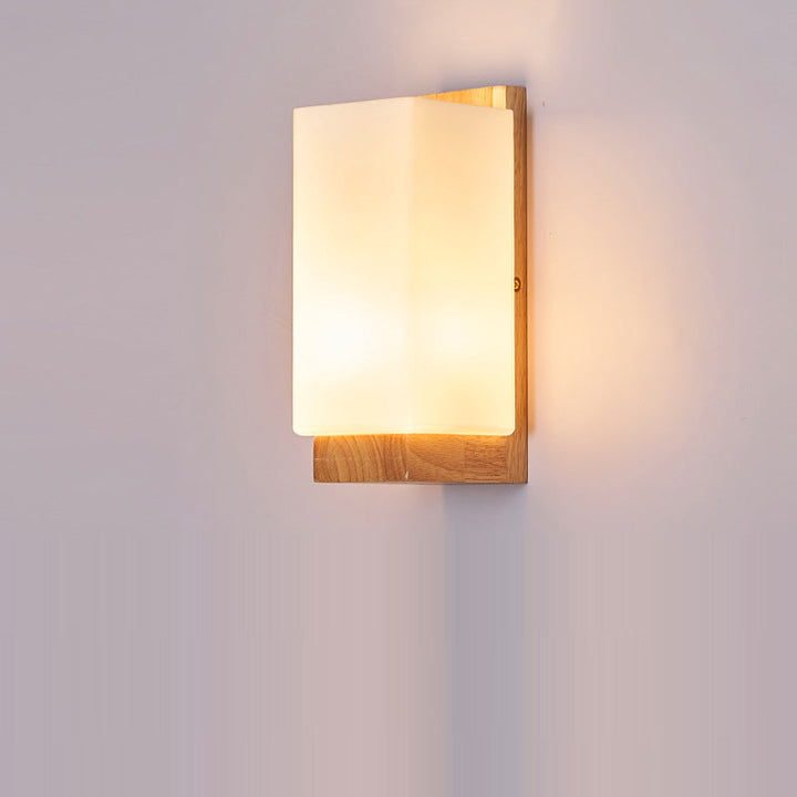 Traditional Glass Wall Sconce