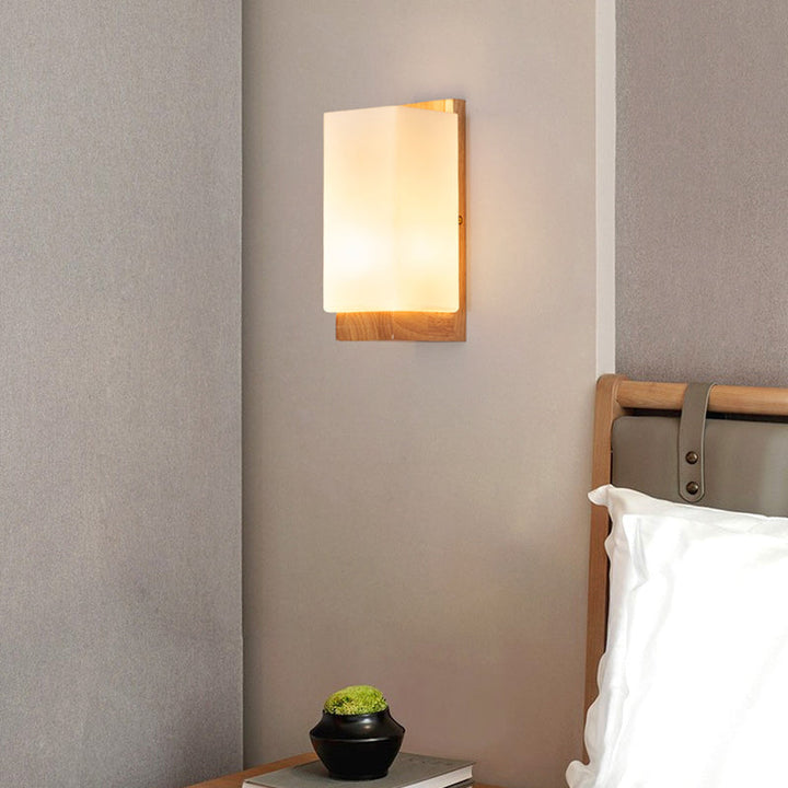 Traditional Glass Wall Sconce