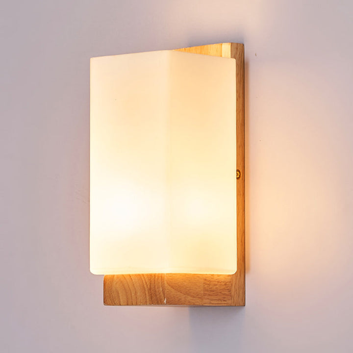 Traditional Glass Wall Sconce