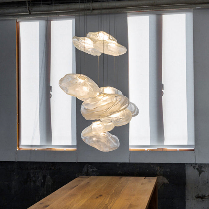 Nordic Round Glass Pendant Light
