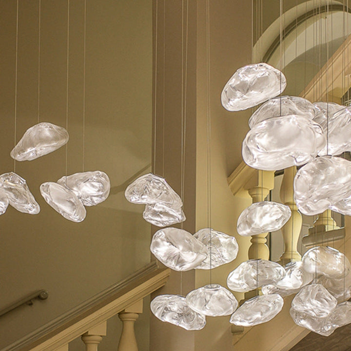 Nordic Round Glass Pendant Light