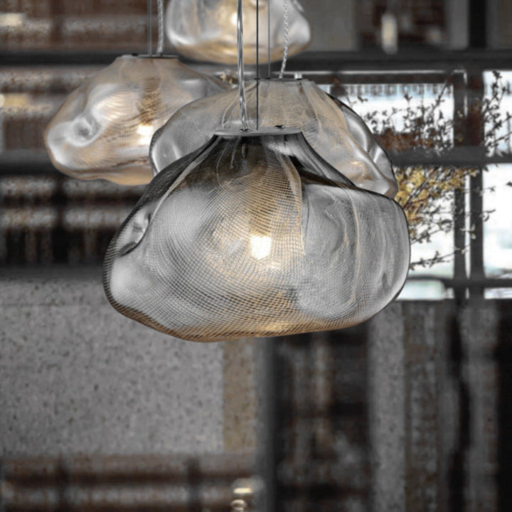 Nordic Round Glass Pendant Light