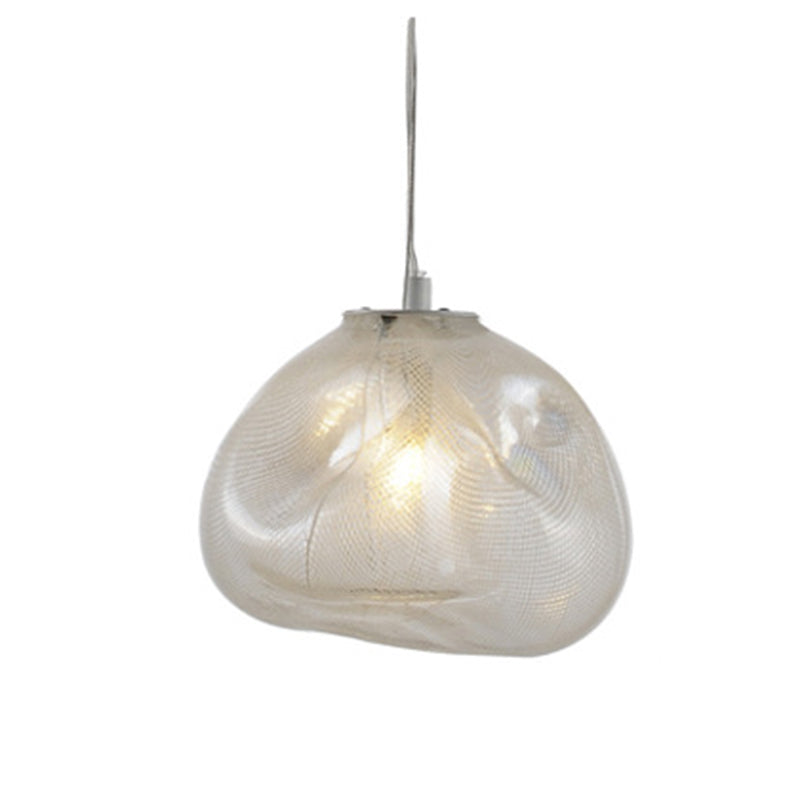 Nordic Round Glass Pendant Light