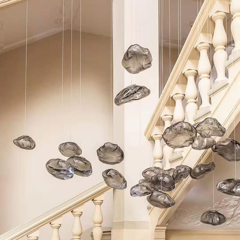 Nordic Round Glass Pendant Light