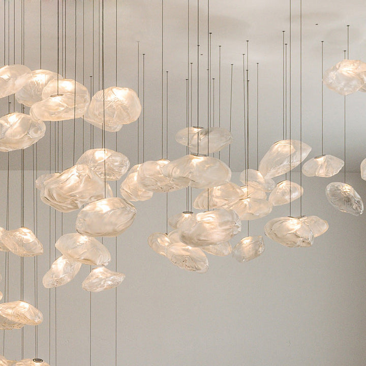 Nordic Round Glass Pendant Light