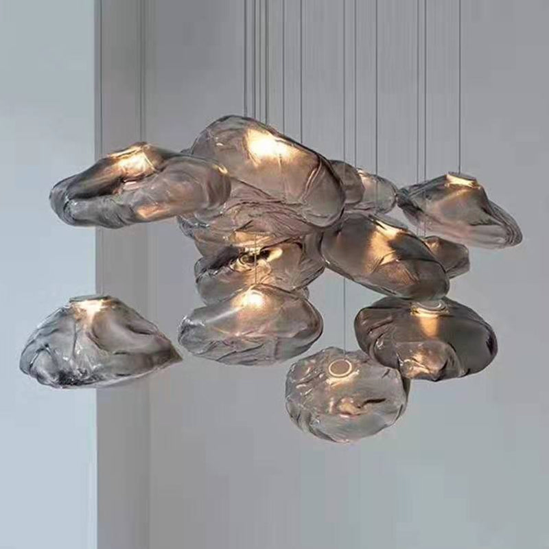 Nordic Round Glass Pendant Light
