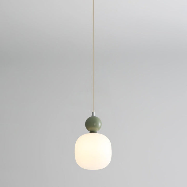 Contemporary Cylinder Resin Pendant Light