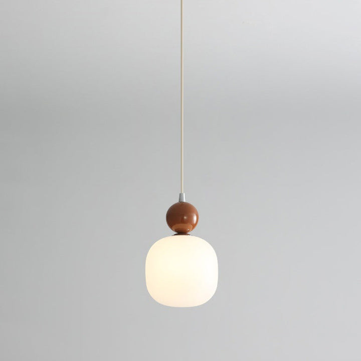Contemporary Cylinder Resin Pendant Light