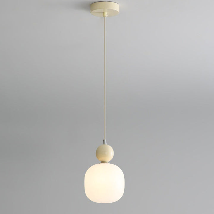 Contemporary Cylinder Resin Pendant Light