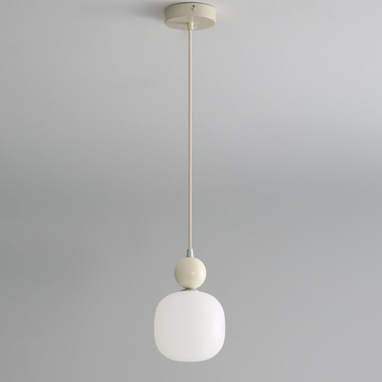 Contemporary Cylinder Resin Pendant Light